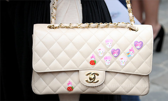 Chanel streetstyle Parijs september 2011