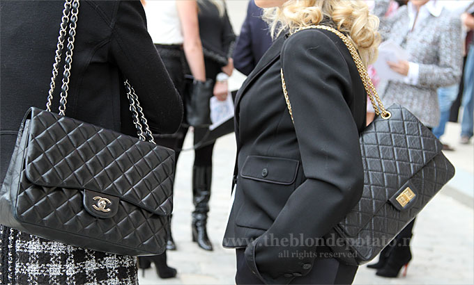 Chanel streetstyle Parijs september 2011