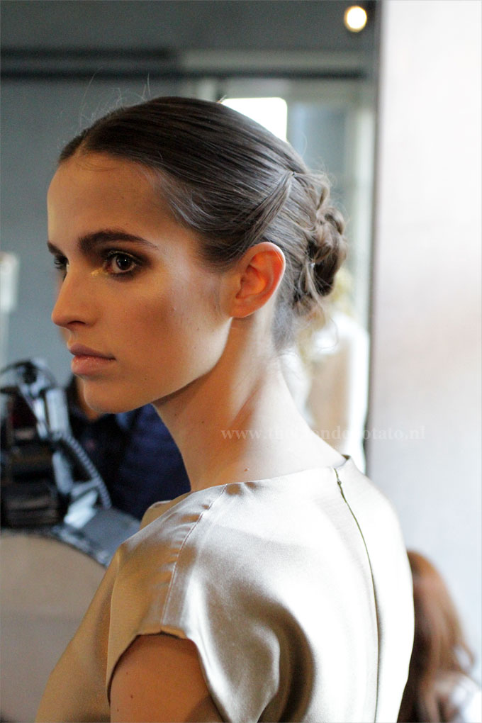 Backstage bij Luisa Beccaria, Milan Fashion Week