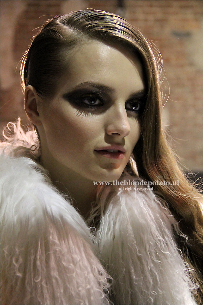 Backstage bij Francesco Scognamiglio winter 2013 2014