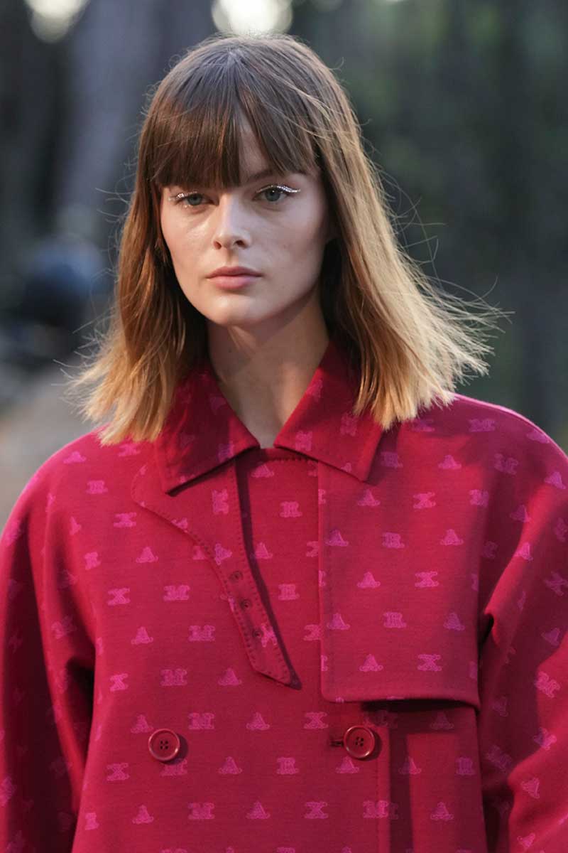 Kapsels 2022. Dit worden de allernieuwste haartrends. Max Mara Resort collection zomer 2022