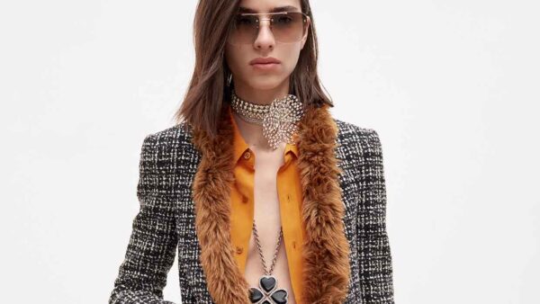 Modetrends herfst winter 2021 2022. Photo: courtesy of Saint Laurent