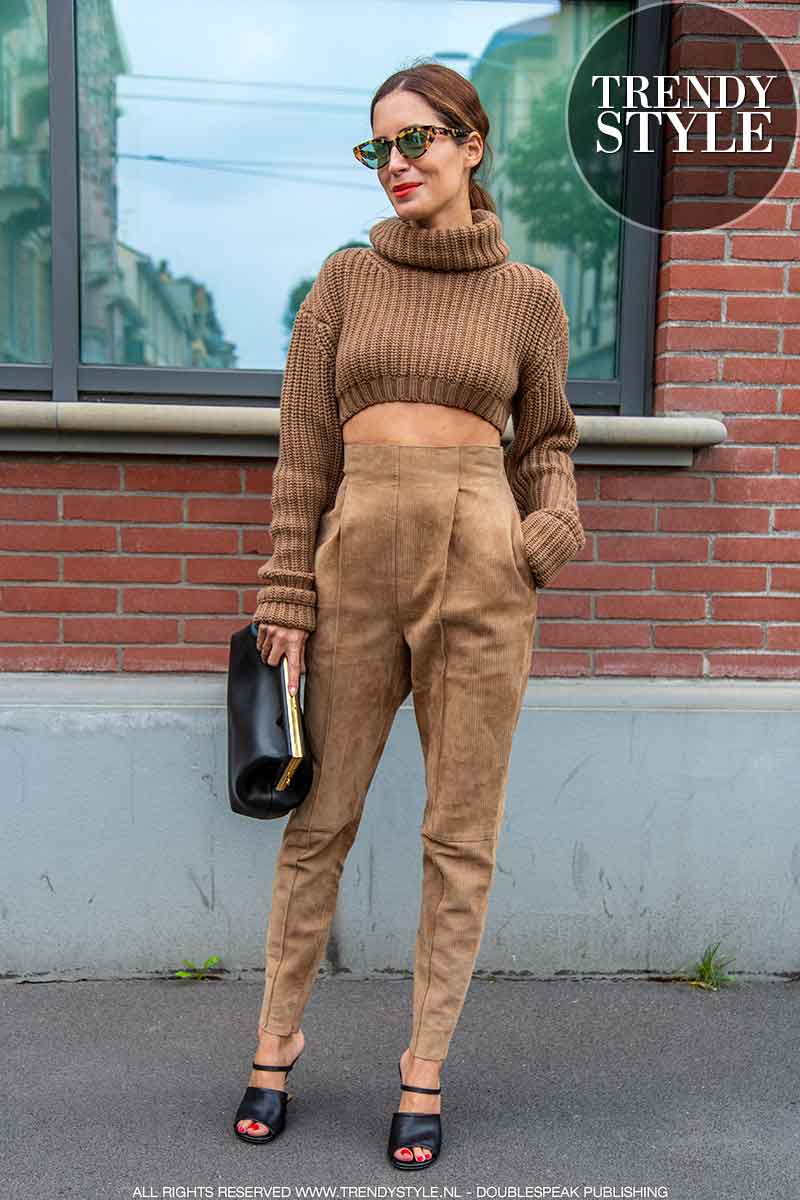 Streetstyle mode bij Fendi. Mode inspiratie voor jouw winter 2021 look