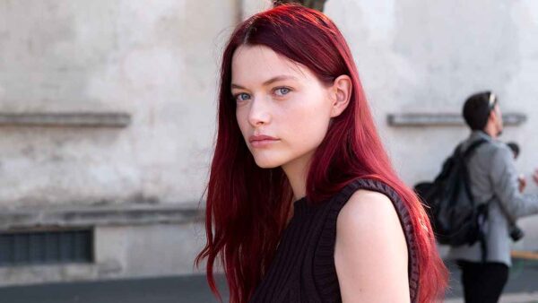 Haarkleurtrends winter 2021. Rood haar