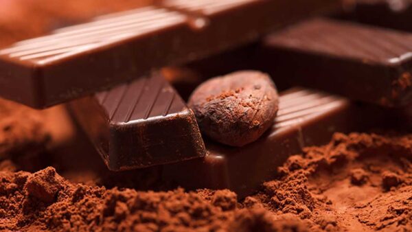 Slanktips en gezondheid. Chocoladeletter