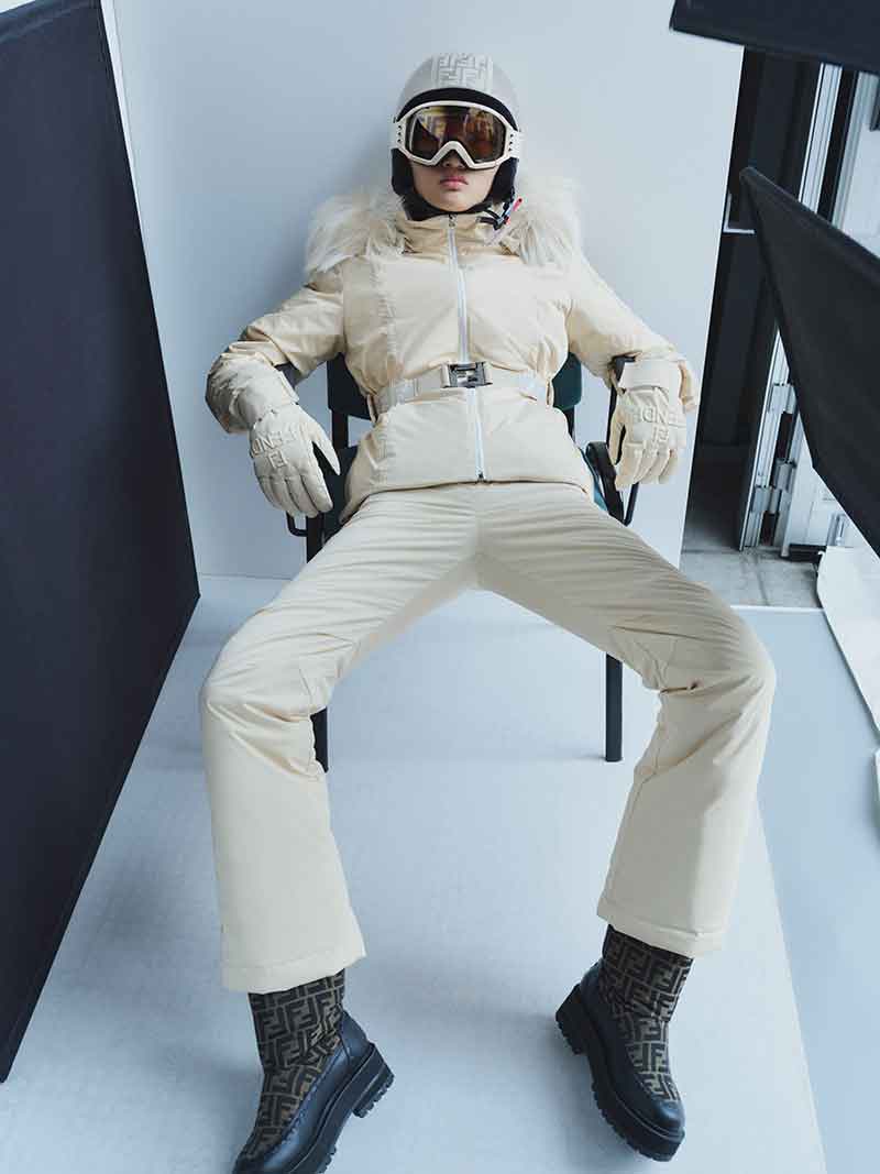 Modetrends winter 2021 2022. Skiwear wordt urbanwear. In je skibroek door de stad