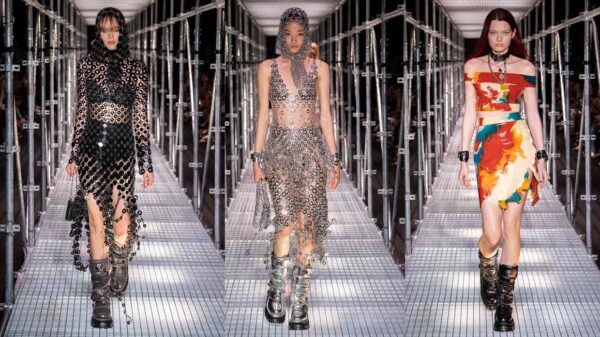 Paco Rabanne lente zomer 2023 fashion show - Photo courtesy of Paco Rabanne