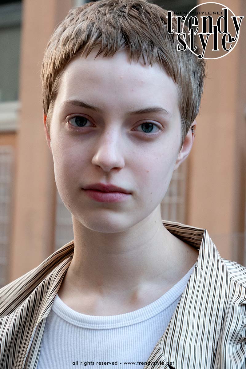 Klassieke pixie cut