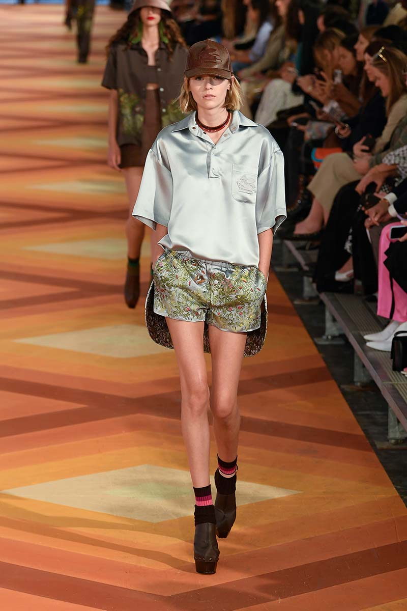 Shorts in boxershorts stijl bij Etro