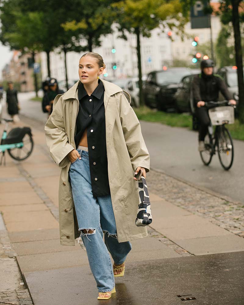 Trench coats. Copenhagen Fashion Week