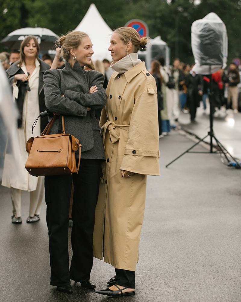 Trench coats. Copenhagen Fashion Week