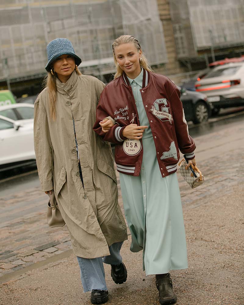 Trench coats. Copenhagen Fashion Week
