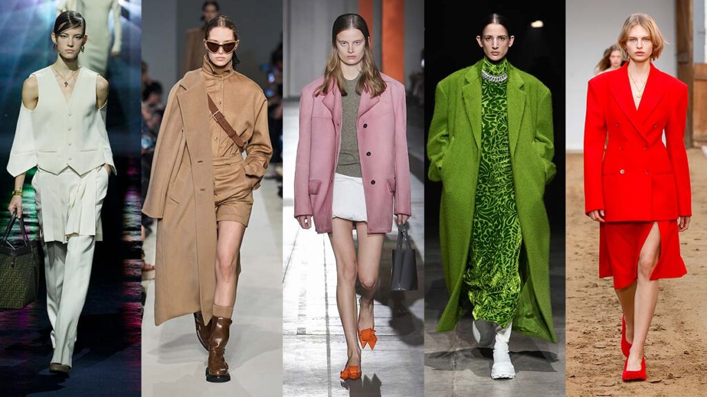 Modekleuren voor herfst winter 2023 2024