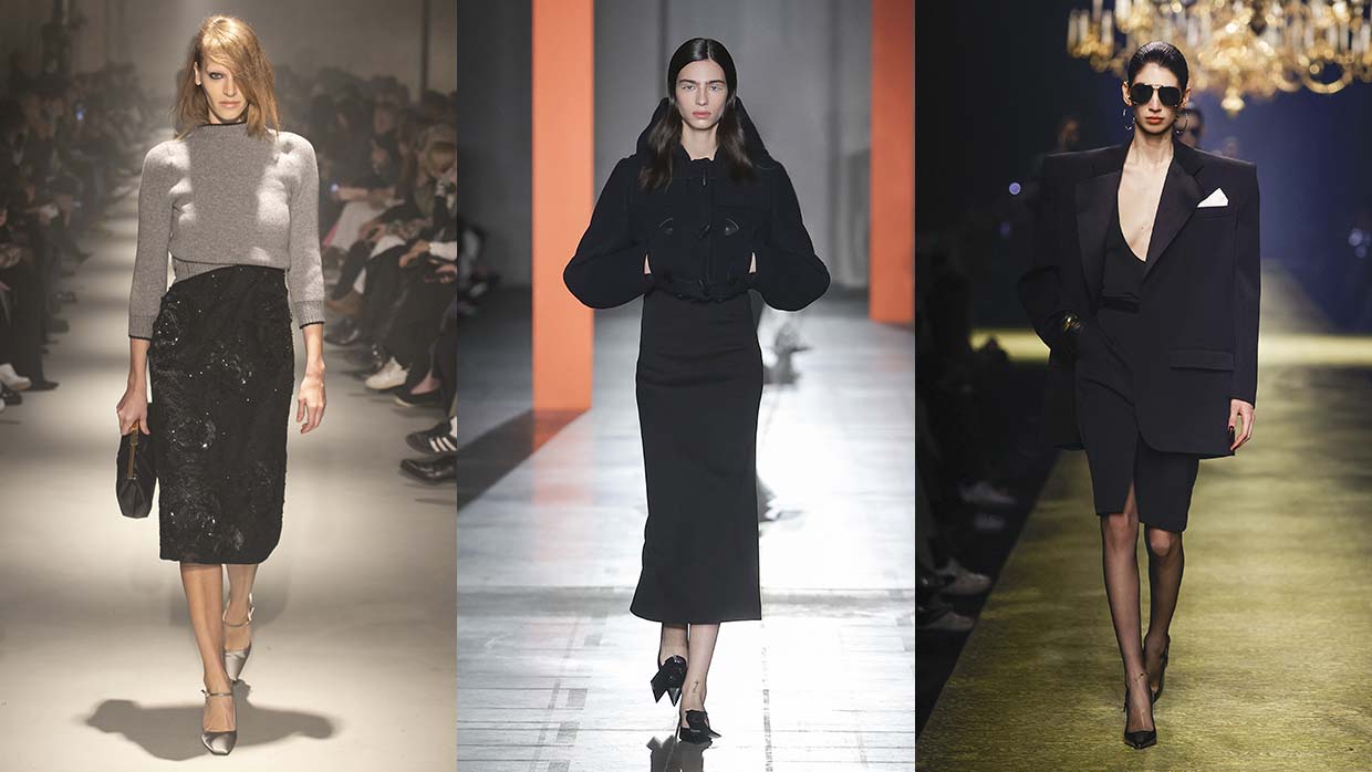 Mode must have voor herfst 2023 de zwarte kokerrok
