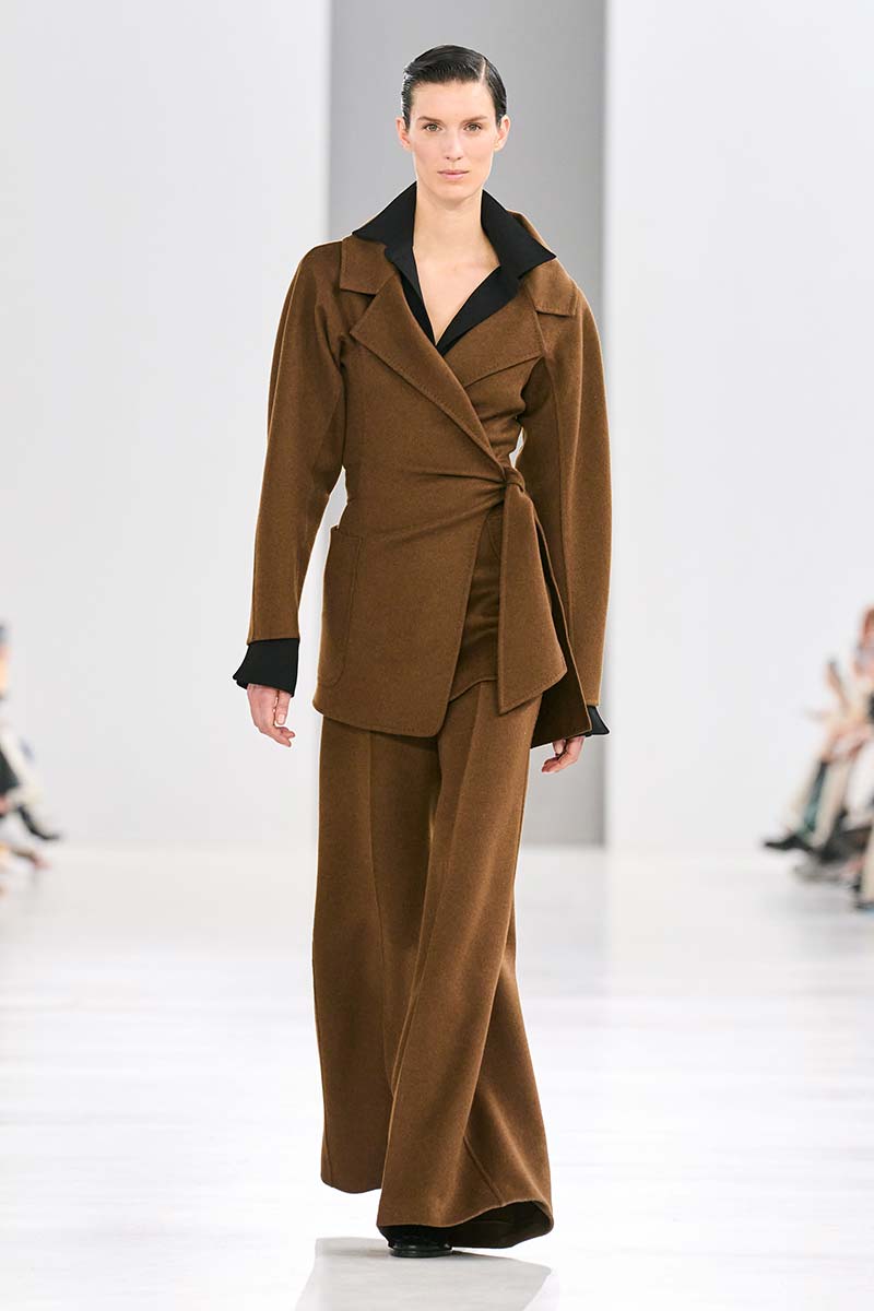 Max Mara herfst winter 2024 2025. Photo courtesy of Max Mara