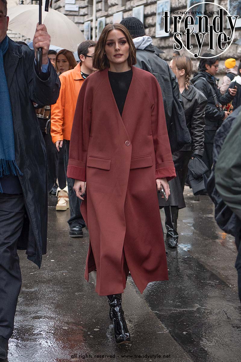 Streetstyle looks bij Hermès tijdens de Paris Fashion Week voor winter 2024 2025