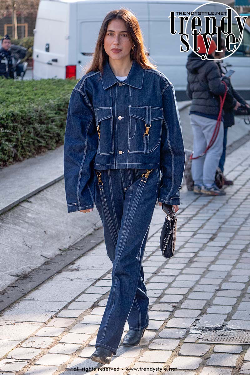 De coolste total denim looks voor voorjaar 2024