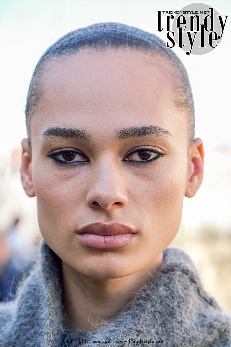 Smokey eyes in de make-up trends voor winter 2025 2026. Foto Charlotte Mesman