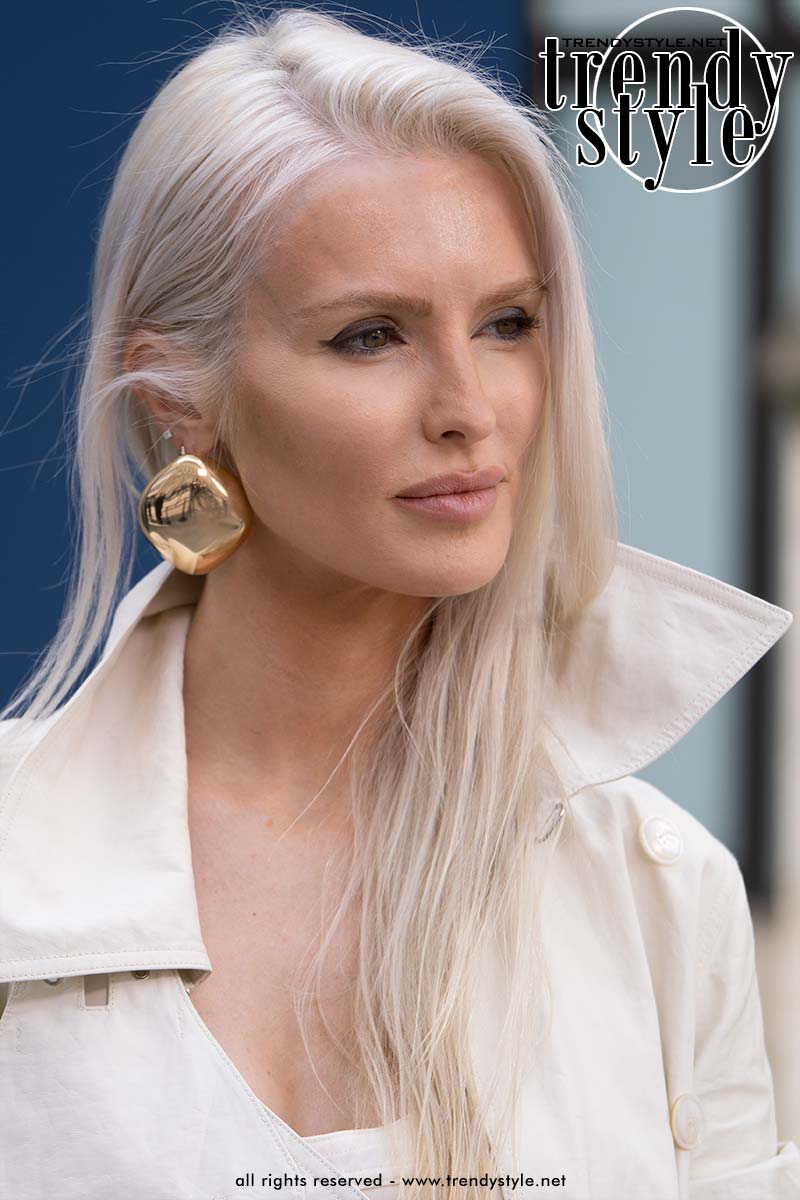 Blonde haarkleuren voor zomer 2025. Foto Charlotte Mesman