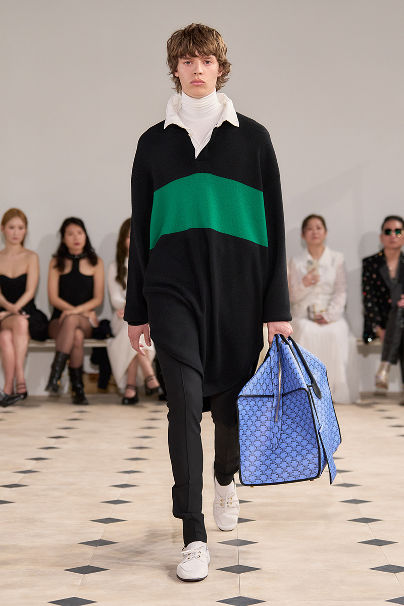 De modecollectie van Celine voor lente 2026. Photo courtesy of Celine
