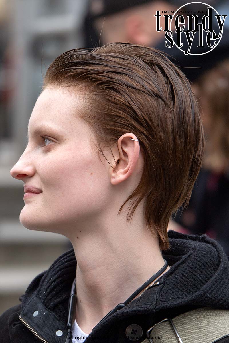 4x Korte kapsels: van rattenkopje tot gelaagde coupe. Foto Charlotte Mesman