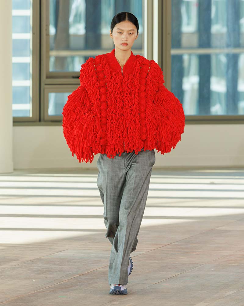 Dit zijn de broekentrends voor winter 2025 2026. Photo courtesy of Stella McCartney