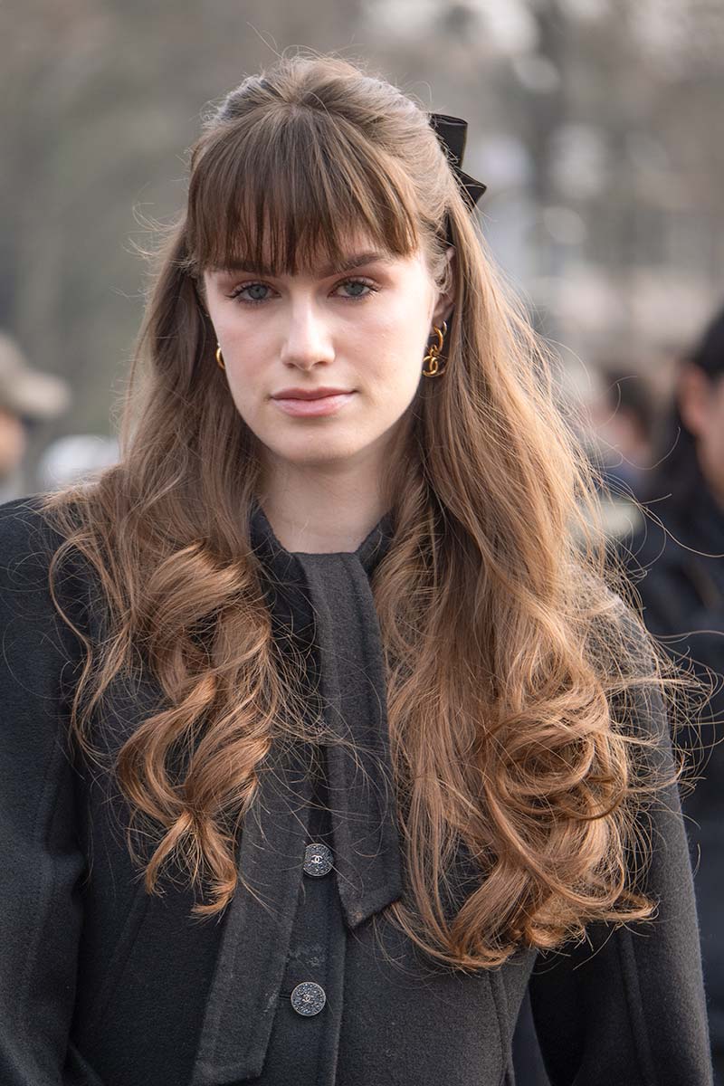 Haartrends 2025. Deze pony’s gaan we laten knippen. Foto Charlotte Mesman