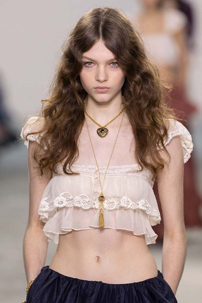 Make-up trends voor winter 2025. Photo courtesy of Chloé