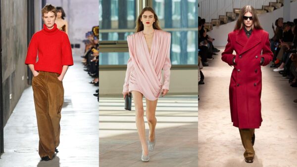 Dit zijn de nieuwe modekleuren voor herfst winter 2025 2026. Photo courtesy of N21, Stella McCartney, Tod's