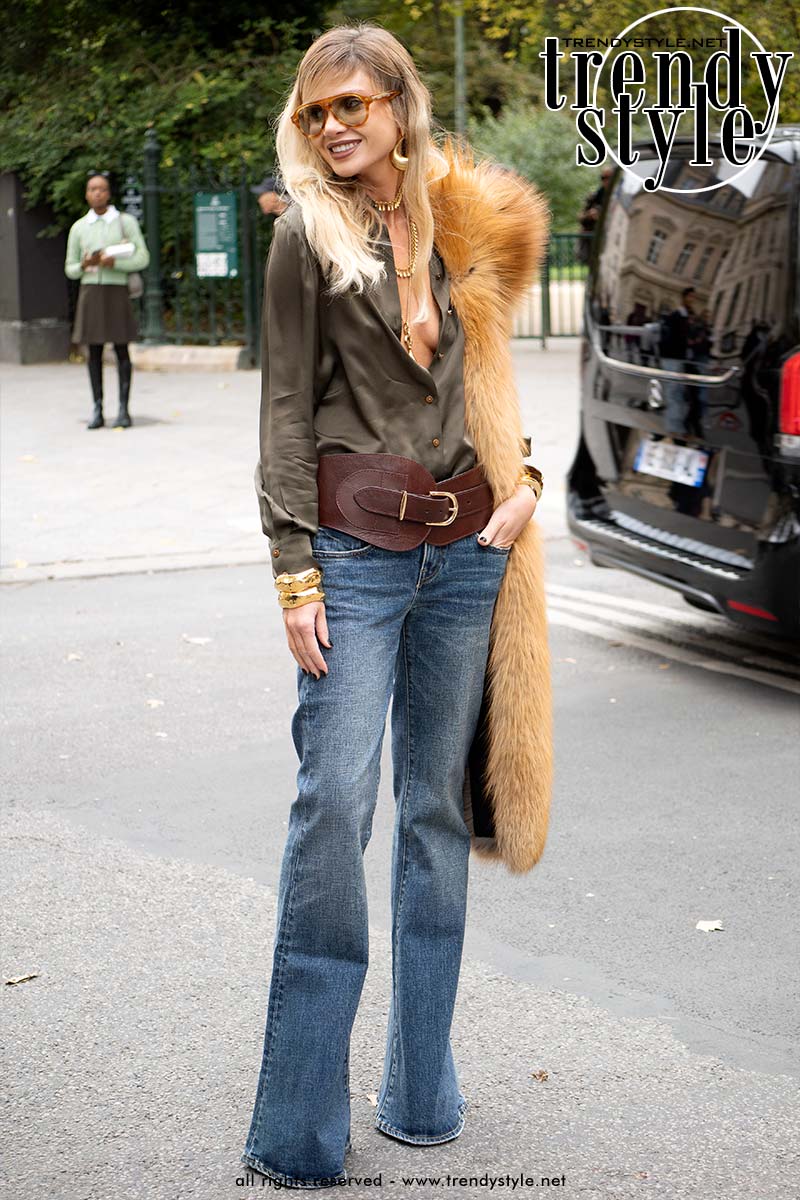 Streetstyle. Vier manieren om je spijkerbroek te dragen. Foto Charlotte Mesman