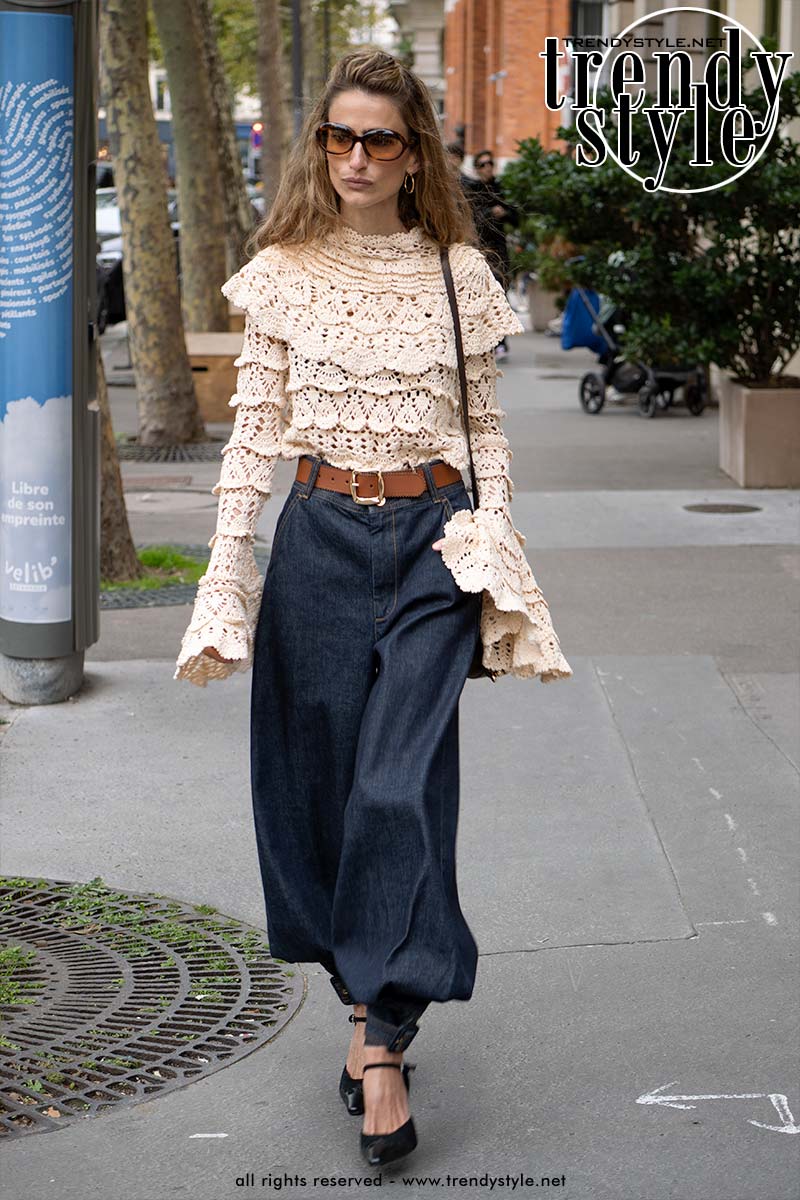 Streetstyle. Vier manieren om je spijkerbroek te dragen. Foto Charlotte Mesman