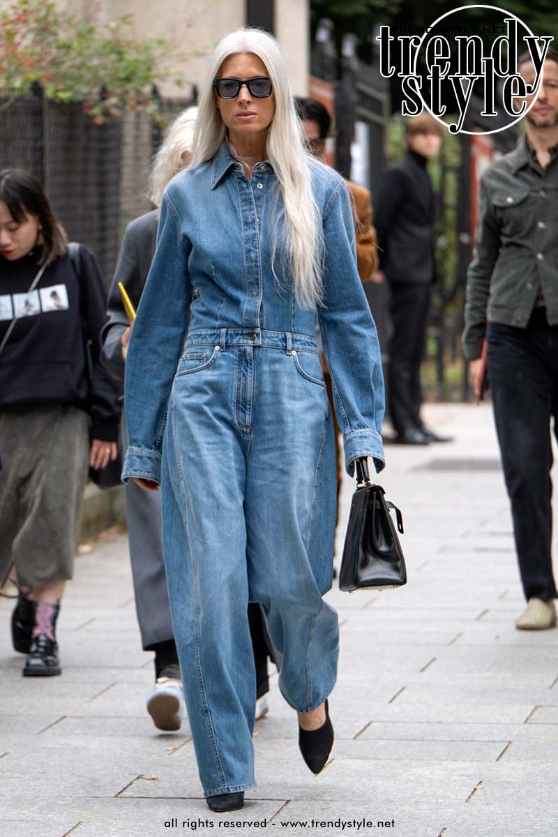 Streetstyle. Vier manieren om je spijkerbroek te dragen. Foto Charlotte Mesman