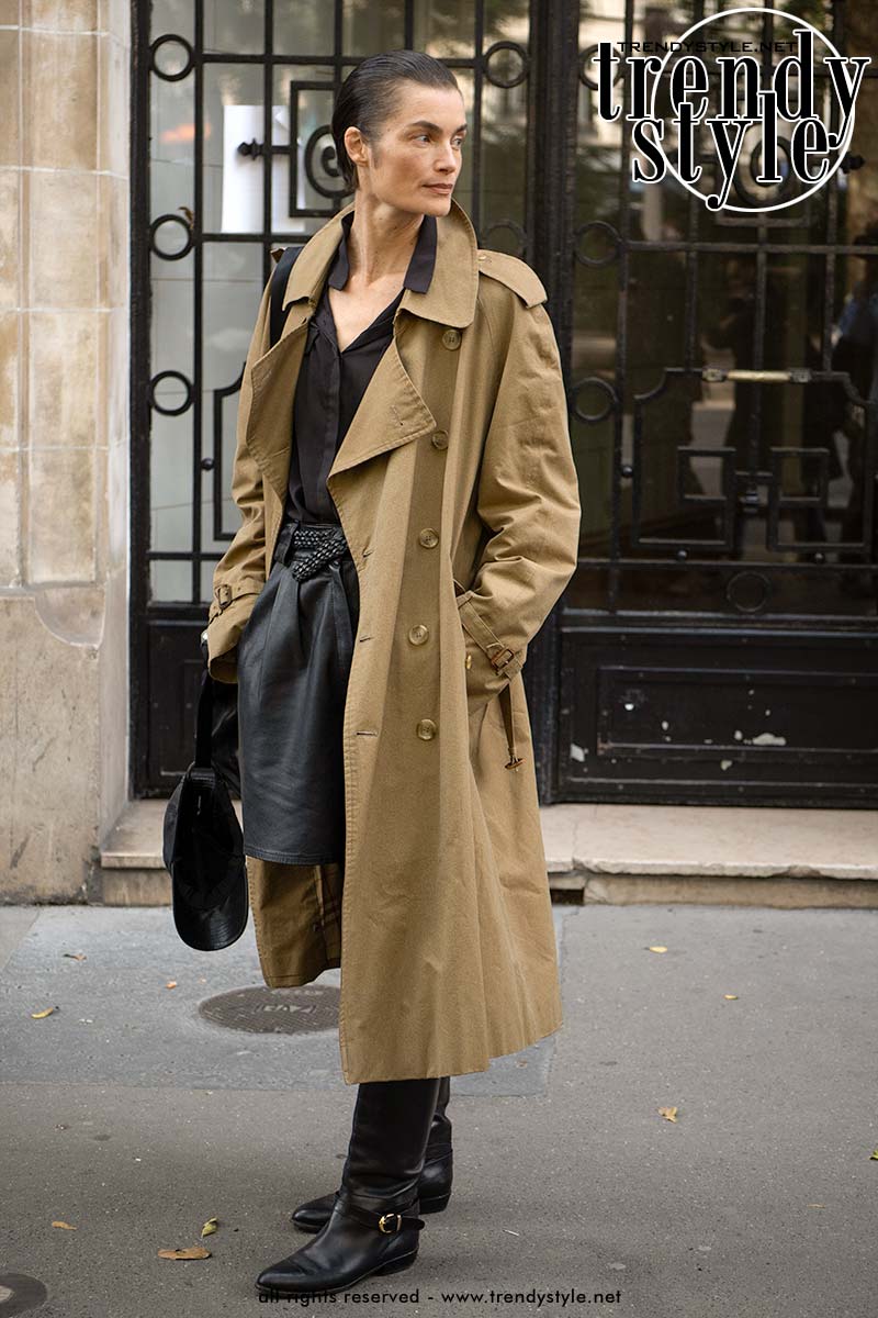 Met deze laarzen spotten we de fashion modellen in Parijs. Foto Charlotte Mesman