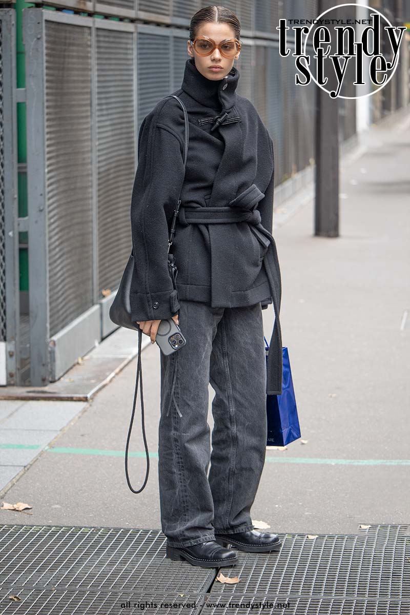 Topmodel Mathilda Gvarliani. Foto Charlotte Mesman