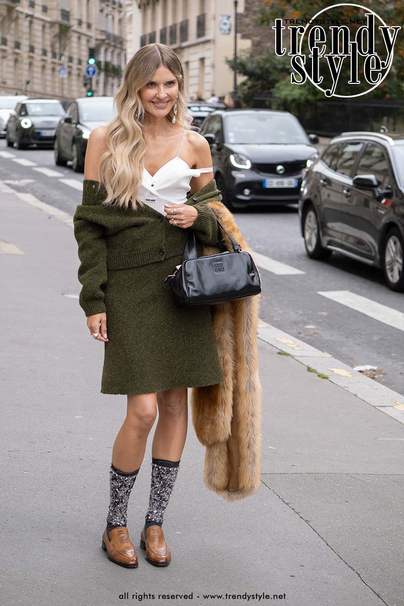 Deze modetrends spotten we bij Miu Miu voor winter 2025. Foto Charlotte Mesman