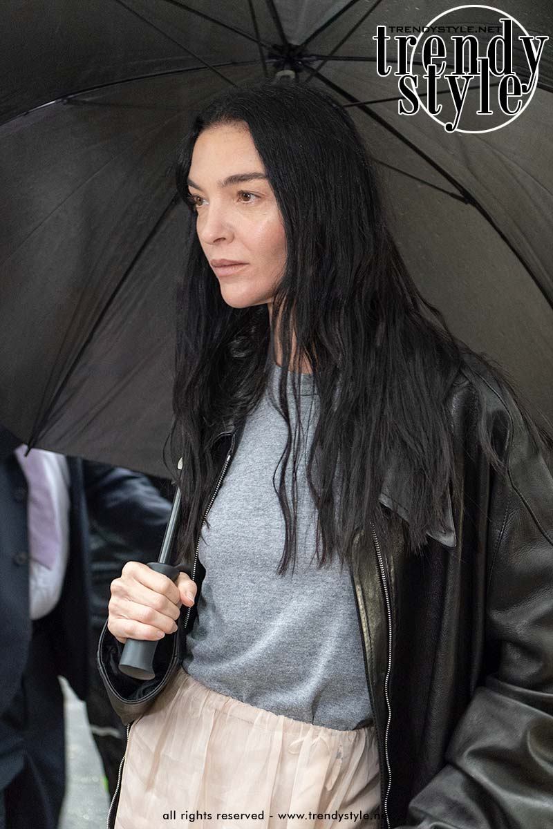 Topmodellen. Op deze foto Mariacarla Boscono bij Givenchy. Foto Charlotte Mesman