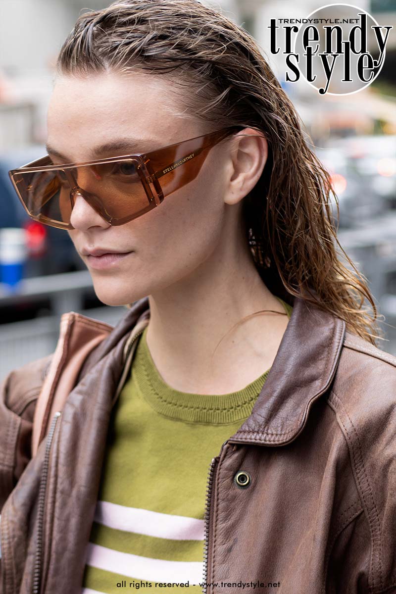 Haartrends 2026. Zichtbare haarproducten en de greasy hair look. Foto ADVERSUS