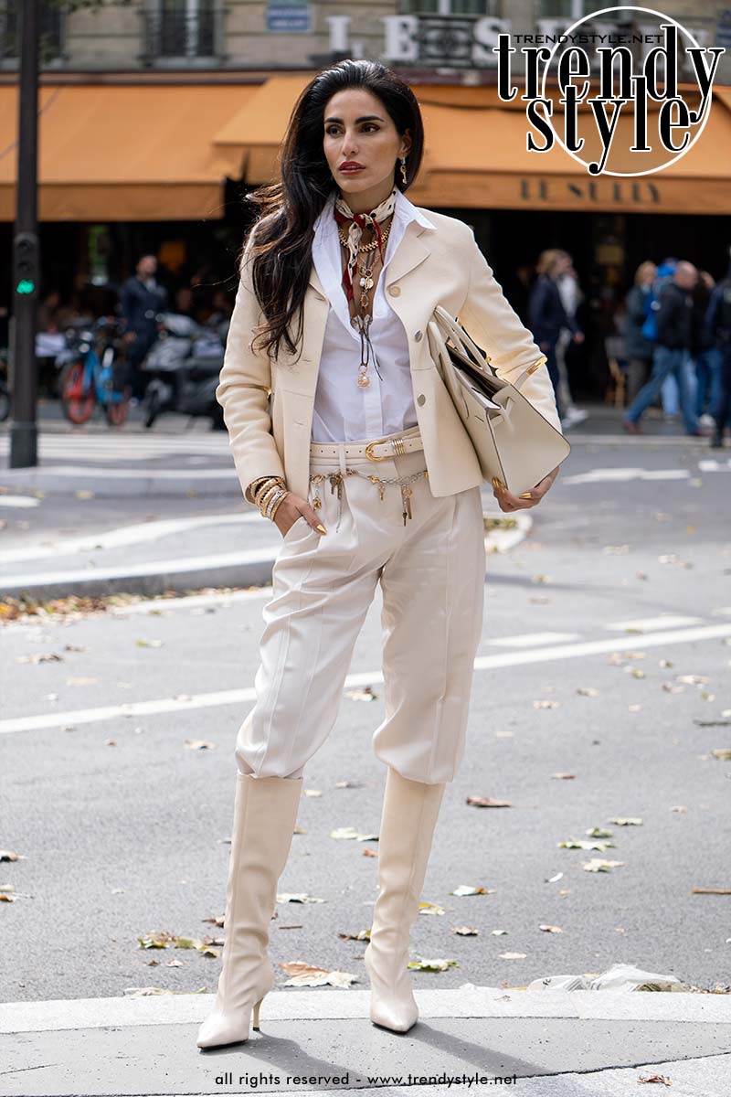 5x Manieren om dit seizoen hoge laarzen te dragen. Foto Charlotte Mesman