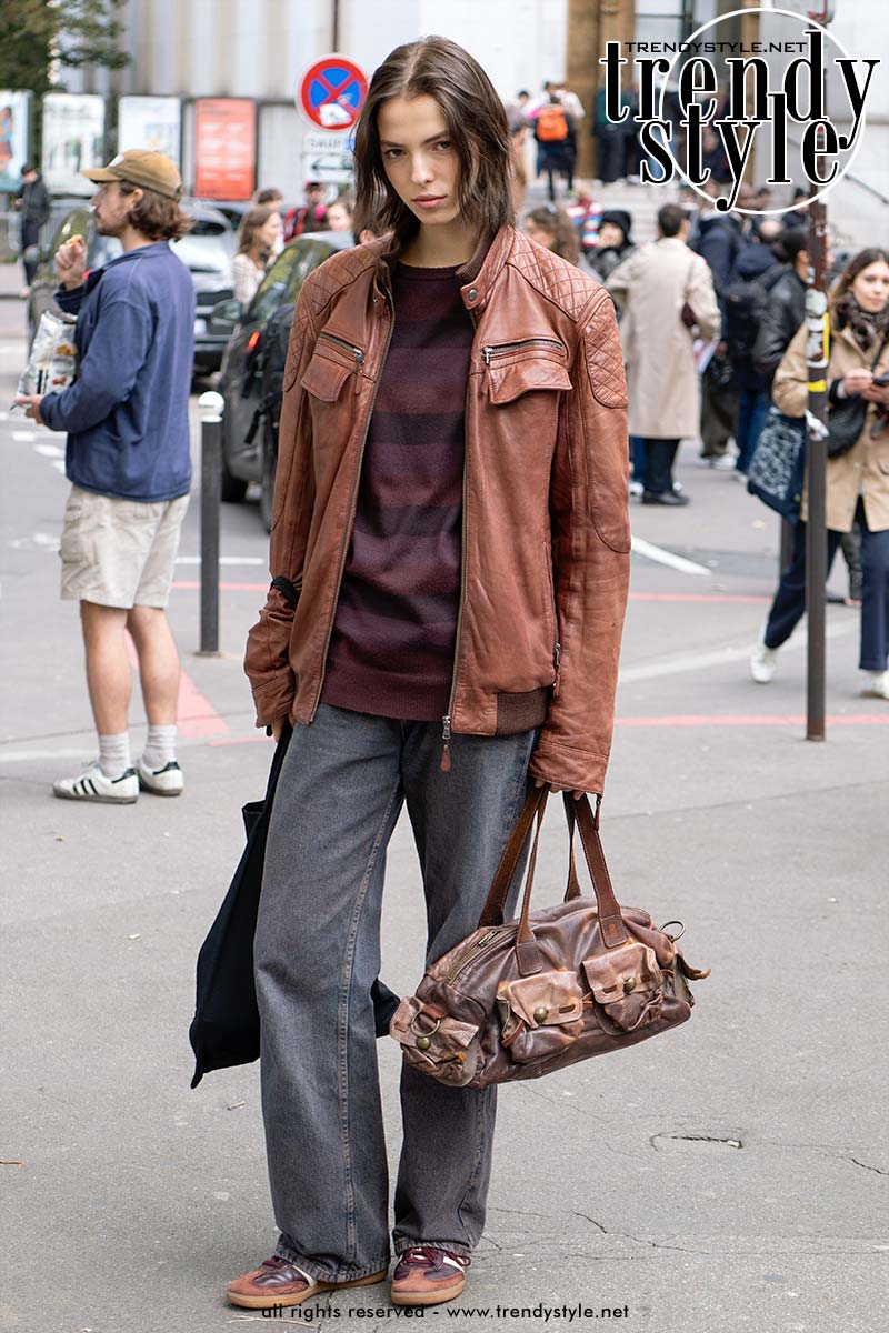 Dit is de kledingformule voor winter 2025 van de modellen. Foto Charlotte Mesman