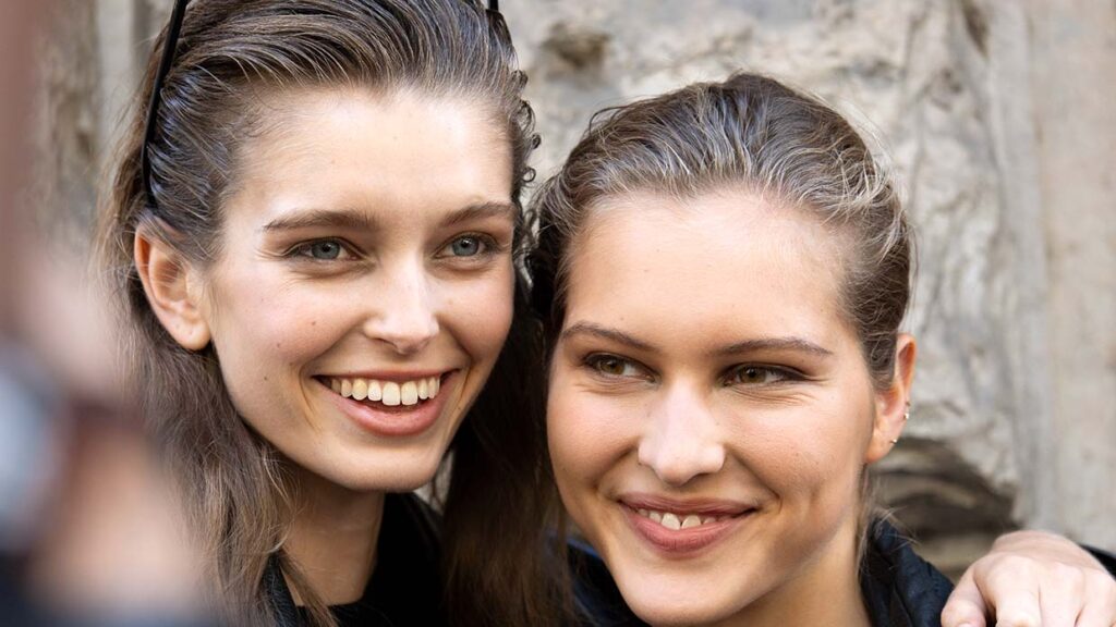 Make-up trends 2026: natuurlijke make-up met een klassieke twist. Foto Charlotte Mesman