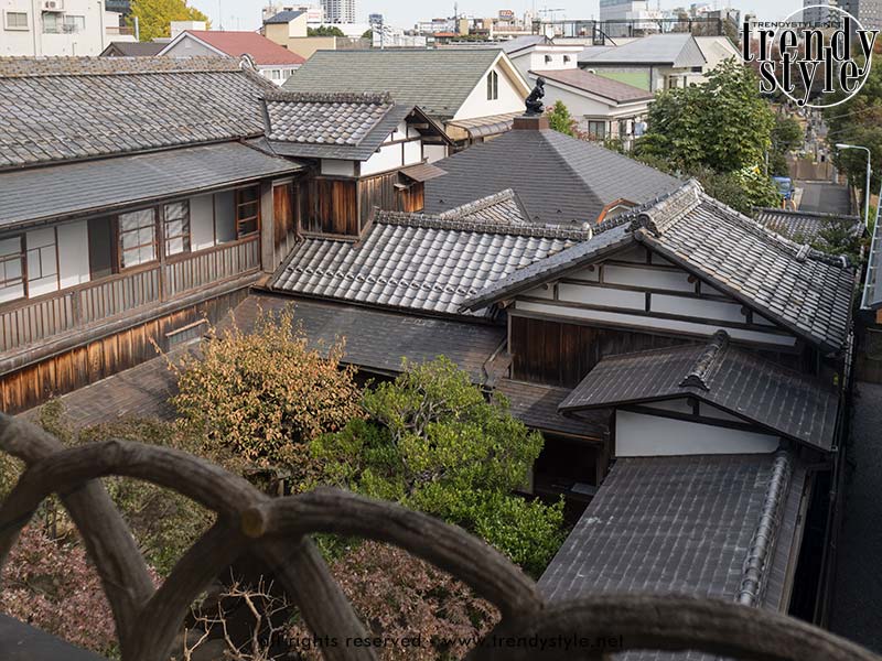 Foto van het Asakura Museum of Sculpture (die enige foto die je mag maken). Foto Charlotte Mesman