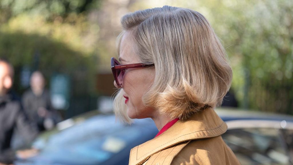 Actrice Naomi Watts met power bob. Foto Charlotte Mesman