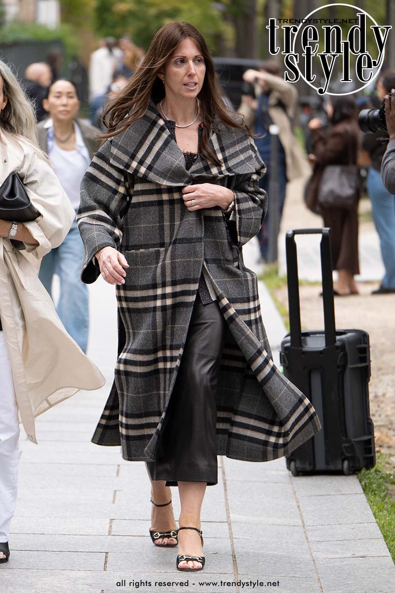 Ruiten in de wintermode: van klassieke plaid tot mannelijke ruiten. Foto Charlotte Mesman