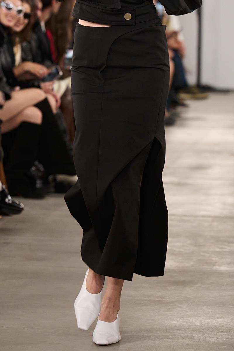 Dit zijn opvallende schoenentrends voor lente zomer 2026. Photo courtesy of Sportmax