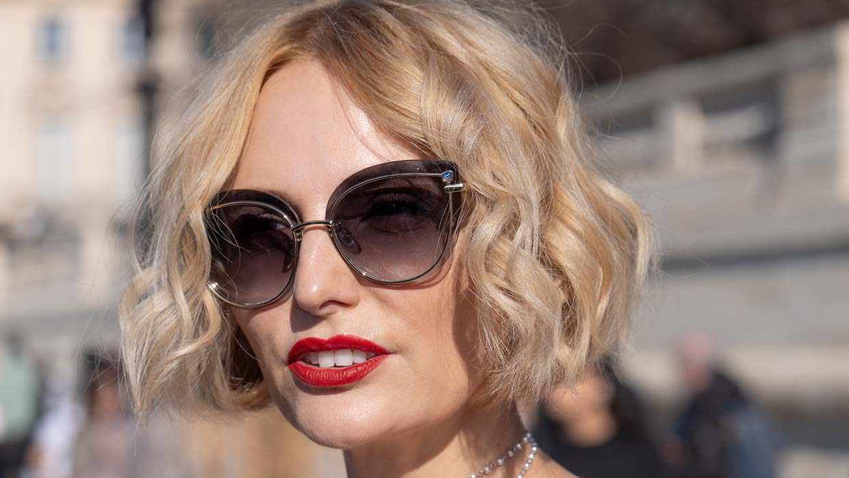 Haartrends 2026. Deze wavy bob is hot en staat iedereen goed. Foto Charlotte Mesman