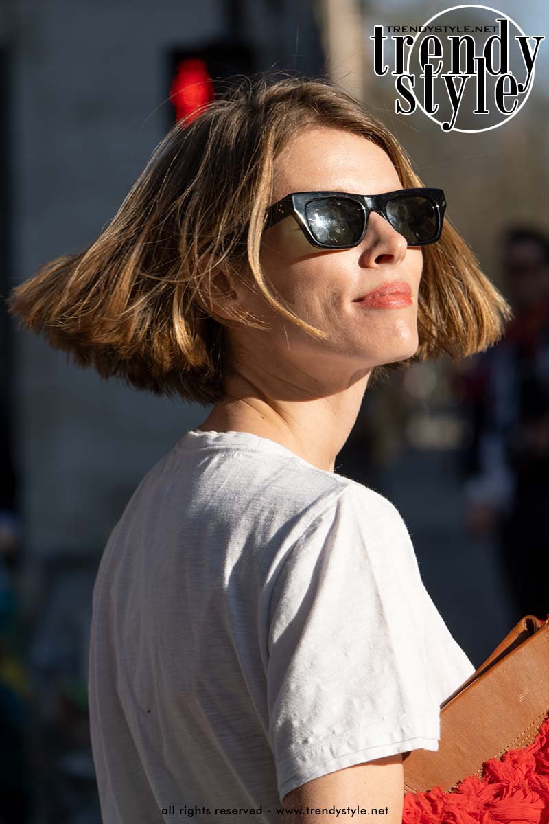 Het anti-aging effect van bob kapsels: waarom deze haarlengte zo verjongend werkt. Foto Charlotte Mesman