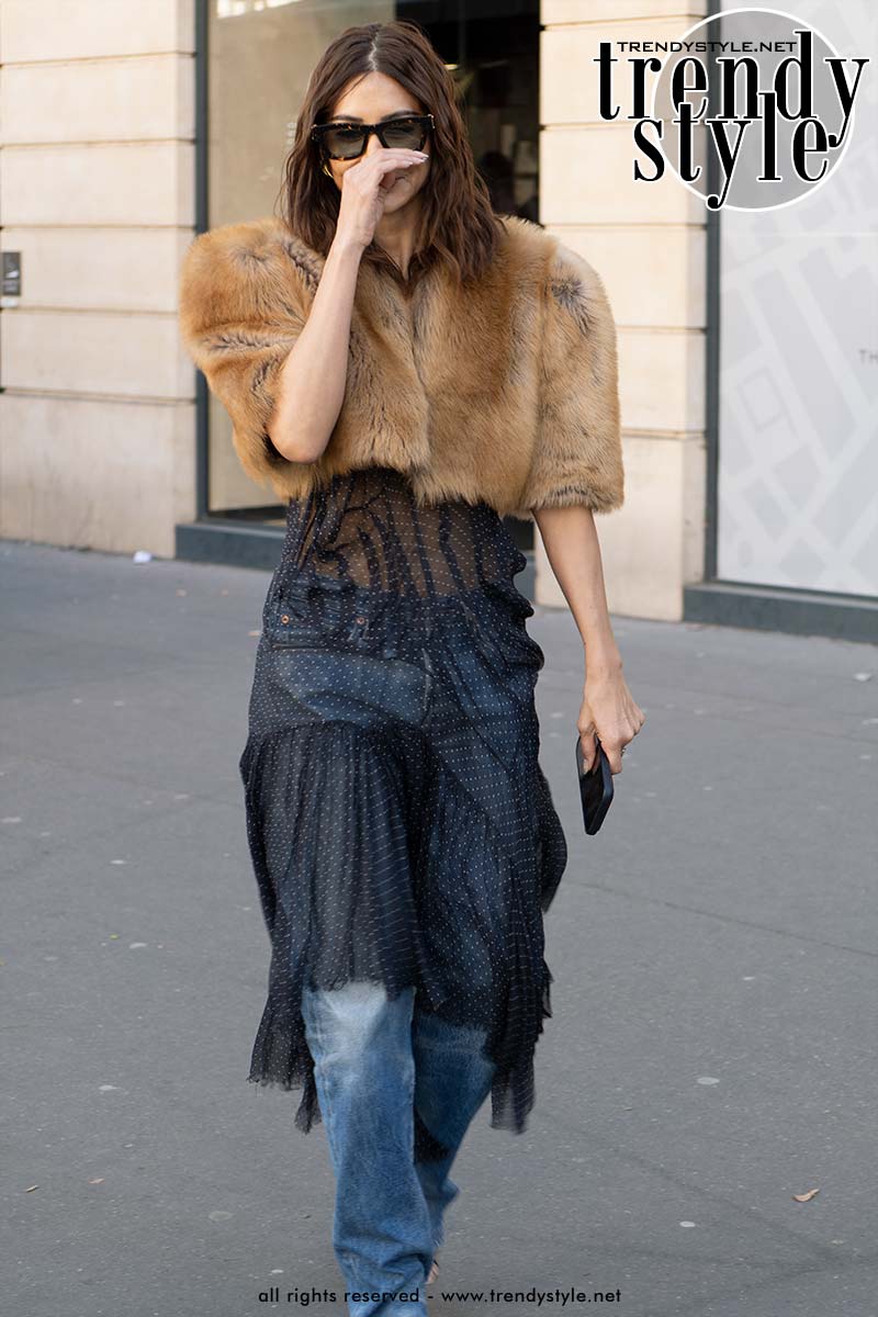 Streetstyle en modetrends 2026. Gaan we van quiet luxury naar loud luxury? Foto Charlotte Mesman