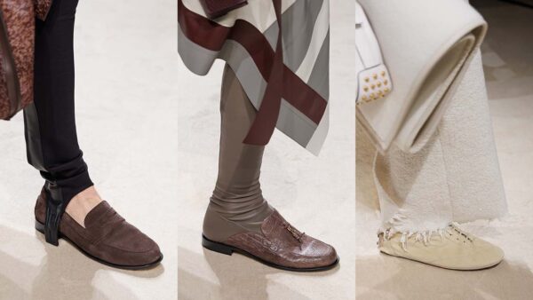 Deze schoenentrends uit de nieuwste Tod’s collectie zijn nu al actueel. Photo courtesy of Tod's