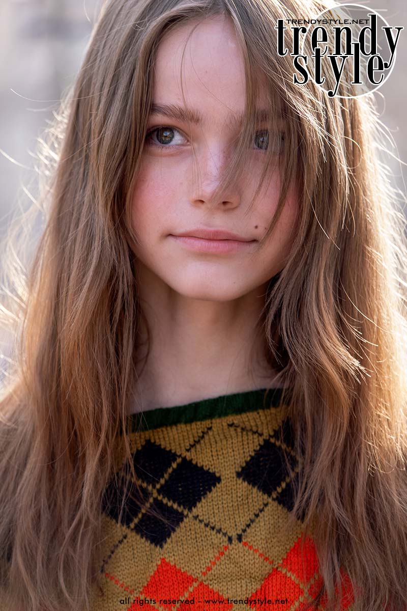 Lang haar met face framing layers. Dit werkt vooral goed bij een rond gezicht. Foto Charlotte Mesman