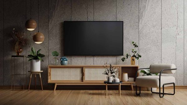 Interieur trend: tv aan de muur voor een strak interieur